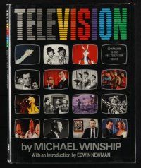 1b389 TELEVISION hardcover book '88 history, trends, success & disasters of the TV industry!