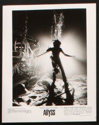 1b669 ABYSS presskit w/ 7 stills '89 directed by James Cameron, Ed Harris, lots of cool content!