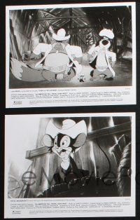 1b792 AMERICAN TAIL: FIEVEL GOES WEST presskit w/ 5 stills '91 there's a new mouse in town!