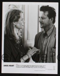 1b611 ANGEL HEART presskit w/ 8 stills '87 Robert De Niro, Mickey Rourke, directed by Alan Parker!