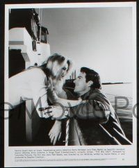 1b921 BIG EASY presskit w/ 3 stills '87 off-duty cop Dennis Quaid nuzzles sexiest Ellen Barkin!