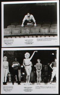 1b425 CHORUS LINE presskit w/ 19 stills '85 Michael Douglas on Broadway, Richard Attenborough!