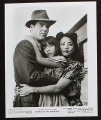 1b736 COME SEE THE PARADISE presskit w/ 6 stills '90 Dennis Quaid, Japanese in America in WWII!