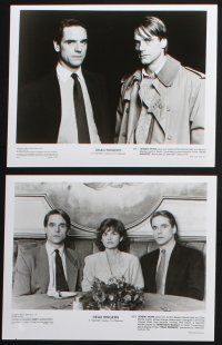1b541 DEAD RINGERS presskit w/ 10 stills '88 Jeremy Irons & Genevieve Bujold, David Cronenberg!