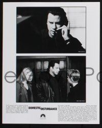 1b739 DOMESTIC DISTURBANCE presskit w/ 6 stills '01 John Travolta, Vince Vaughn
