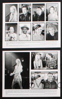 1b812 DUETS presskit w/ 5 stills '00 Paul Giamatti, Gwyneth Paltrow & Huey Lewis performing on stage