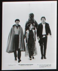 1b428 EMPIRE STRIKES BACK presskit w/ 18 stills '80 George Lucas, great images & star portraits!