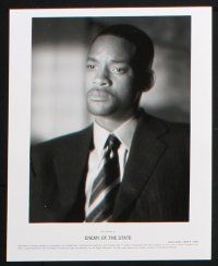 1b499 ENEMY OF THE STATE presskit w/ 12 stills '98 cool images of Will Smith & Gene Hackman!