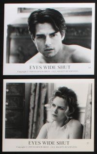 1b481 EYES WIDE SHUT presskit w/ 13 stills '99 Stanley Kubrick, Tom Cruise & Nicole Kidman!