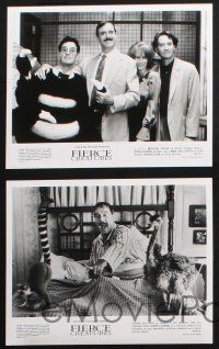 1b879 FIERCE CREATURES presskit w/ 4 stills '96 John Cleese, Kevin Kline, Jamie Lee Curtis & Palin