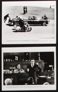 1b550 JFK presskit w/ 10 stills '91 directed by Oliver Stone, Kevin Costner as Jim Garrison!