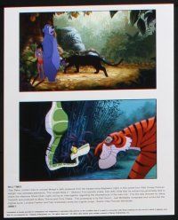 1b826 JUNGLE BOOK 2 presskit w/ 5 stills '03 Disney sequel, cool full-color animation stills!