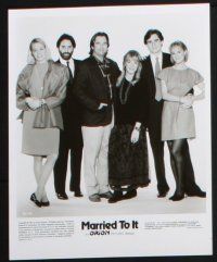 1b488 MARRIED TO IT presskit w/ 13 stills '91 Beau Bridges, Channing, Mary Stuart Masterson!