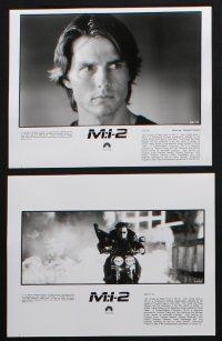 1b426 MISSION IMPOSSIBLE 2 presskit w/ 19 stills '00 Tom Cruise, sequel directed by John Woo!