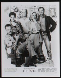 1b423 PAPER presskit w/ 20 stills '94 Ron Howard, Michael Keaton, Glenn Close, Marisa Tomei!