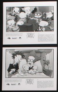 1b655 RUGRATS MOVIE presskit w/ 8 stills '98 Nickelodeon cartoon for anyone who ever wore diapers!