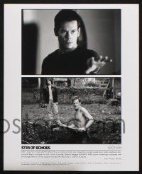 1b906 STIR OF ECHOES presskit w/ 4 stills '99 David Koepp, Kevin Bacon horror!