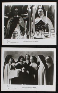 1b966 THERESE presskit w/ 2 stills '86 Catherine Mouchet as St. Therese, Alain Cavalier