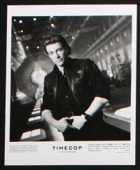 1b566 TIMECOP presskit w/ 10 stills '94 Jean-Claude Van Damme still has time to save his dead wife