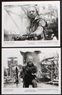 1b666 WATERWORLD presskit w/ 8 stills '95 Kevin Costner, Dennis Hopper, Jeanne Tripplehorn