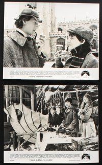 1b431 YOUNG SHERLOCK HOLMES presskit w/ 18 stills '85 Steven Spielberg, Nicholas Rowe, Alan Cox