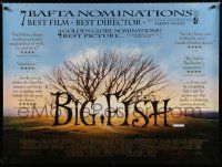 1c269 BIG FISH DS British quad '03 Tim Burton, Ewan McGregor, Albert Finney, Helena Bonham Carter!