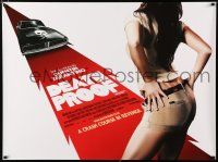 1c278 DEATH PROOF DS British quad '07 Quentin Tarantino's Grindhouse, different sexy image!