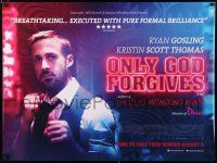 1c318 ONLY GOD FORGIVES advance DS British quad '13 Ryan Gosling, Nicolas Winding Refn, Thailand!