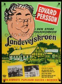 1c797 KALLE PA SPANGEN Danish R60s wacky art of Edvard Persson in the title role!
