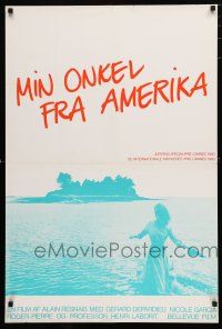 1c809 MY AMERICAN UNCLE Danish '80 Alais Resnais' Mon Oncle d'Amerique!