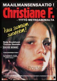 1c365 CHRISTIANE F. Finnish '81 classic German drug movie about 13 year-old drug addict/hooker!