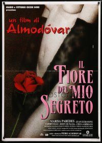 1c439 FLOWER OF MY SECRET Italian 1sh '96 La Flor de mi secreto, Pedro Almodovar, sexy image!