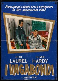 1c462 BOHEMIAN GIRL Italian lrg pbusta R69 wacky Stan Laurel & Oliver Hardy!