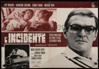 1c486 ACCIDENT Italian photobusta '67 Losey, written by Harold Pinter, sexy Jacqueline Sassard!