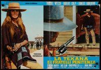 1c516 HANNIE CAULDER Italian photobusta '72 sexiest cowgirl Raquel Welch!
