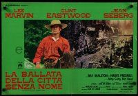 1c530 PAINT YOUR WAGON Italian photobusta '70 image of Clint Eastwood!