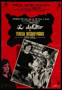1c545 THERESE Italian photobusta '62 Georges Franju's Therese Desqueyroux, Emmanuelle Riva!