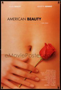 1d039 AMERICAN BEAUTY DS 1sh '99 Sam Mendes Academy Award winner, sexy close up image!