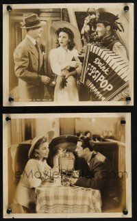 1e986 SOMETHING TO SHOUT ABOUT 2 8x10.25 stills '43 great images of Don Ameche, Janet Blair!