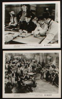 1e337 LAW & ORDER 22 8x10 stills R50 Walter Huston, Harry Carey, Andy Devine, poker gambling!