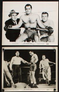 1e350 LEATHER SAINT 21 8x10 stills '56 boxing priest, Paul Douglas, John Derek!