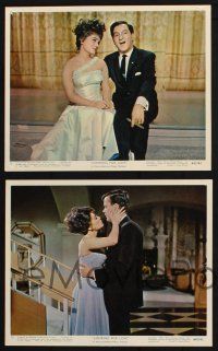 1e221 LOOKING FOR LOVE 5 color 8x10 stills '64 sexy singer Connie Francis, Hutton, Yvette Mimieux