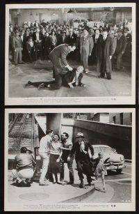 1e651 M 9 8x10 stills '51 Joseph Losey, David Wayne & Luther Adler in a gripping film noir!