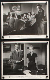 1e584 PERFECT STRANGERS 11 8x10 stills '50 sexiest Ginger Rogers, with Dennis Morgan!