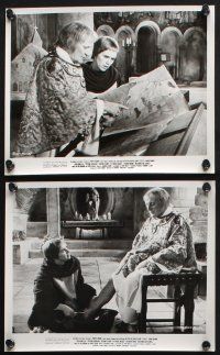 1e550 POPE JOAN 12 8x10 stills '72 Liv Ullmann, Trevor Howard, Olivia De Havilland, Down, Nero!