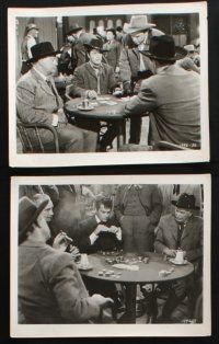 1e280 RAWHIDE YEARS 34 8x10 stills '55 poker playing Tony Curtis + Colleen Miller & Arthur Kennedy!