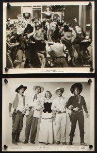 1e777 RED GARTERS 7 8x10 stills '54 Rosemary Clooney, Jack Carson, western musical, sexy legs!