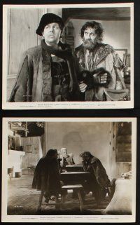 1e660 REMBRANDT 9 8x10 stills '36 Charles Laughton as the famous artist, Alexander Korda!