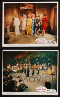 1e225 REVOLT OF MAMIE STOVER 5 color 8x10 stills '56 sexy Jane Russell, Richard Egan, Raoul Walsh!