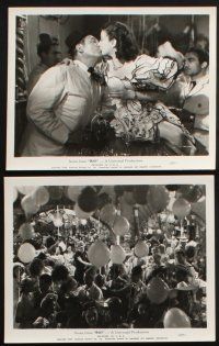 1e730 RIO 8 8x10 stills '39 Basil Rathbone, Victor McLaglen & Sigrid Gurie in love triangle!